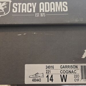 Stacy Adams Cognac Oxfords